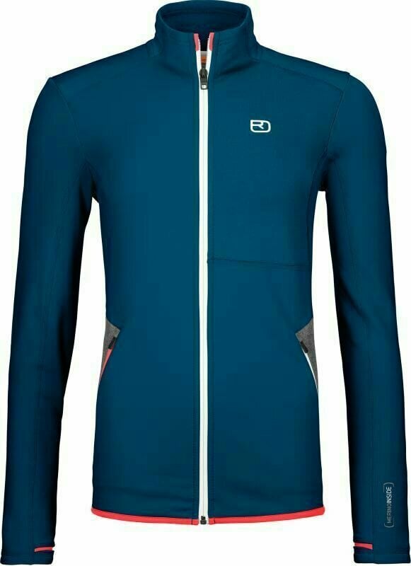 Jachetă Ortovox Fleece W Petrol Blue L Jachetă