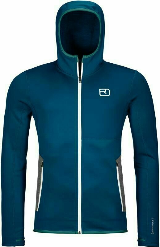 Hanorace Ortovox Fleece M Petrol Blue L Hanorace