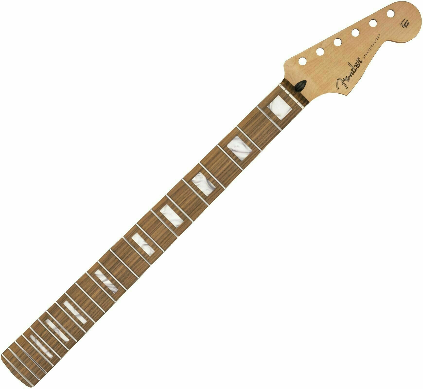Kytarový krk Fender Player Series Stratocaster Neck Block Inlays Pau Ferro 22 Pau Ferro Kytarový krk