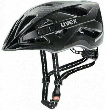 Bike Helmet UVEX City Active Black Matt 52-57 Bike Helmet - 1