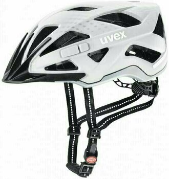 Bike Helmet UVEX City Active White Matt 52-57 Bike Helmet - 1