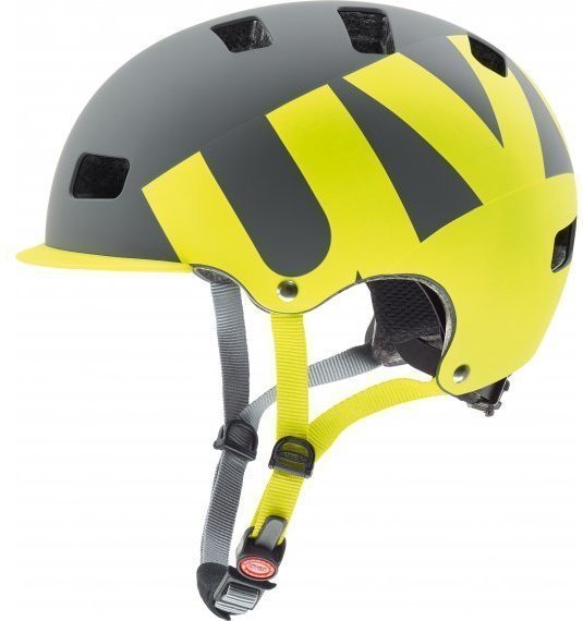 Bike Helmet UVEX HLMT 5 Grey/Lime Matt 55-58 Bike Helmet
