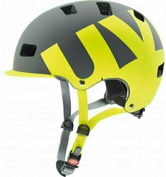 Bike Helmet UVEX HLMT 5 Grey/Lime Matt 55-58 Bike Helmet - 1