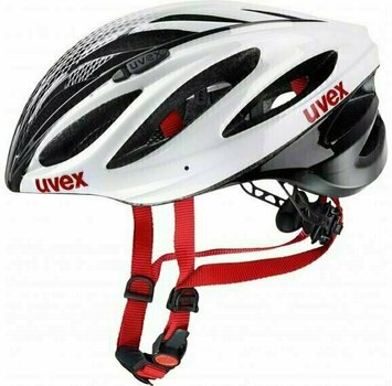 Bike Helmet UVEX Boss Race White-Black 52-56 Bike Helmet - 1