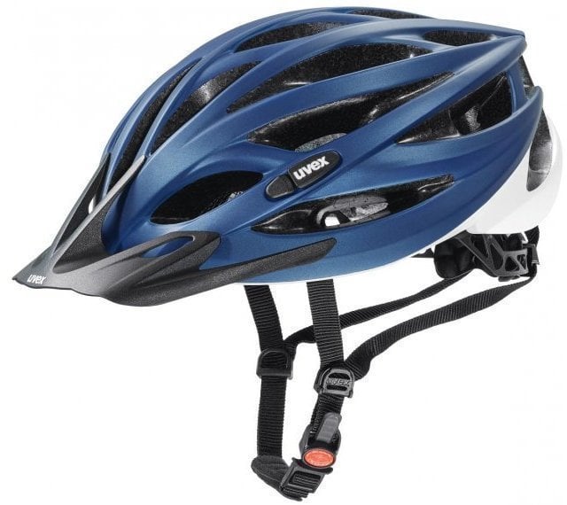 Cyklistická helma UVEX Oversize Blue/White Matt 61-65 Cyklistická helma