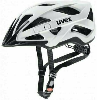 Cykelhjelm UVEX Active CC White/Black Matt 52-57 Cykelhjelm - 1