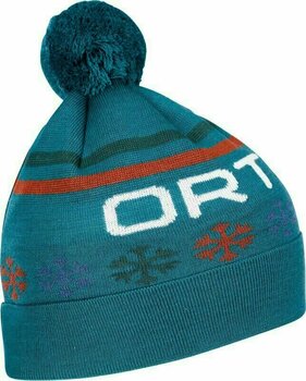 Zimowa czapka Ortovox Nordic Knit Beanie Pacific Green UNI Zimowa czapka - 1
