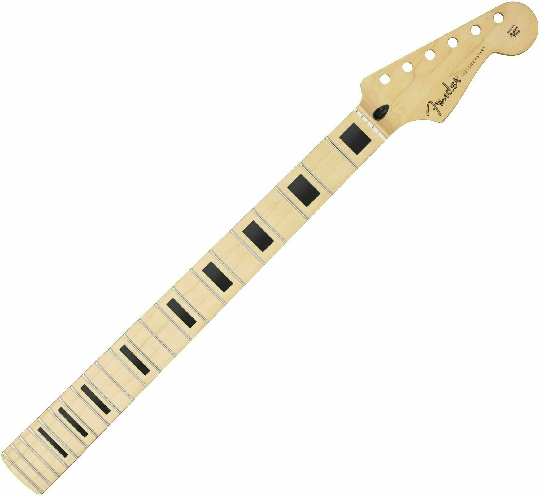 Kytarový krk Fender Player Series Stratocaster Neck Block Inlays Maple 22 Javor Kytarový krk