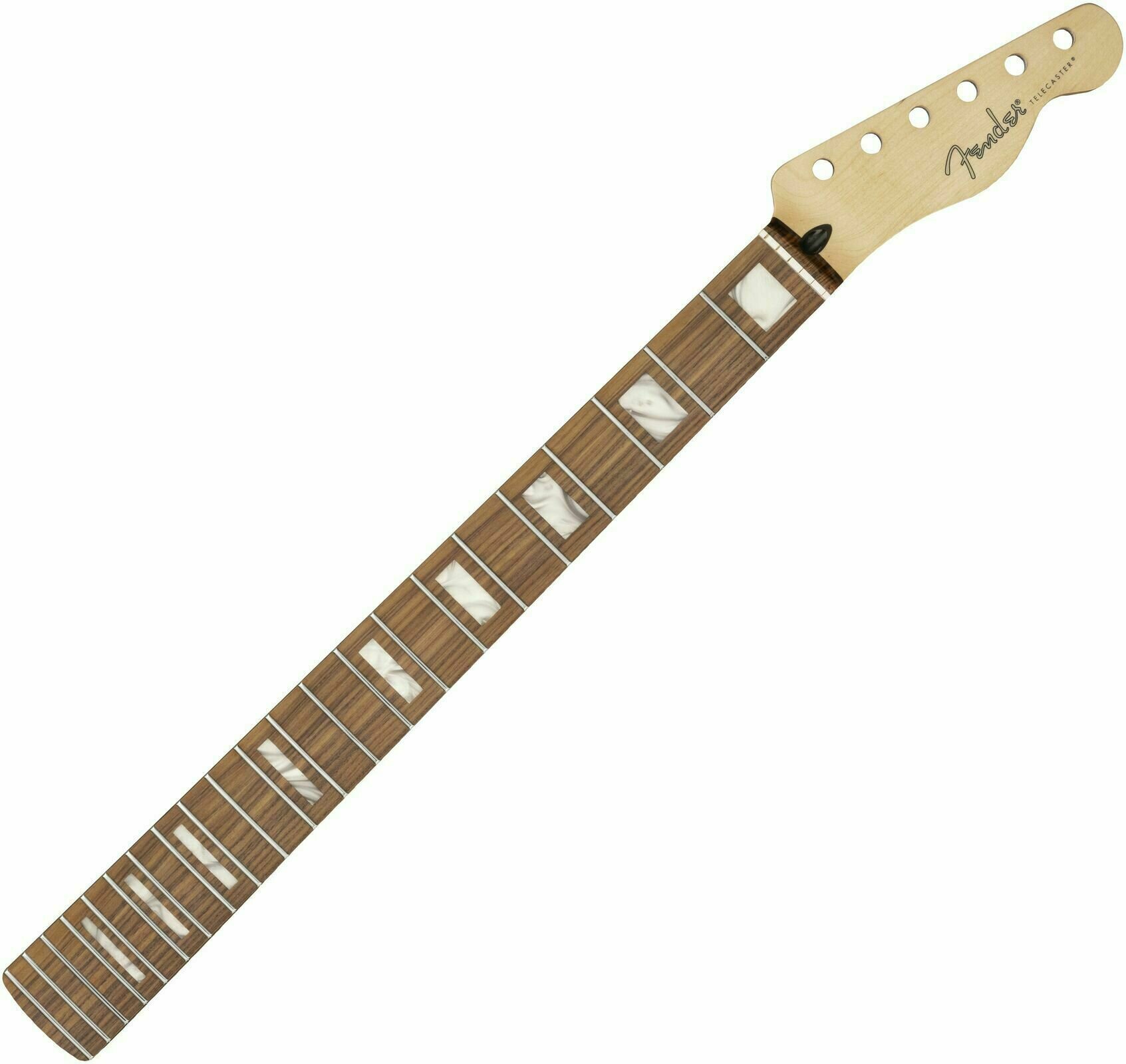Mástil de guitarra Fender Player Series Telecaster Neck Block Inlays Pau Ferro 22 Pau Ferro Mástil de guitarra