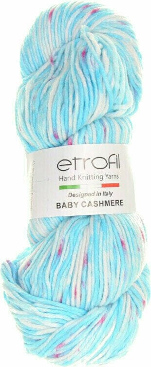 Fire de tricotat Etrofil Baby Cashmere 009 Blue