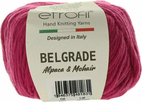 Knitting Yarn Etrofil Belgrade 06093 Fuchsia - 1