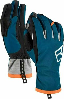 Ski Gloves Ortovox Tour M Petrol Blue M Ski Gloves - 1