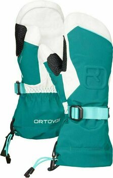 Mănuși schi Ortovox Merino Freeride Mitten W Pacific Green L Mănuși schi - 1