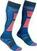 Ski Socks Ortovox Ski Rock 'N' Wool Long W Just Blue 42-44 Ski Socks