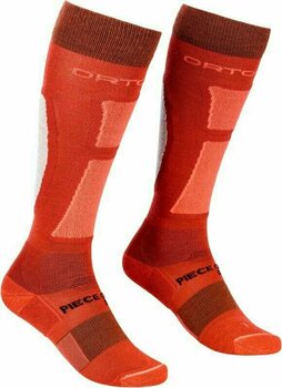Lyžařské ponožky Ortovox Ski Rock 'N' Wool Long W Blush 42-44 Lyžařské ponožky - 1