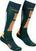 СКИ чорапи Ortovox Ski Rock 'N' Wool Long M Pacific Green 39-41 СКИ чорапи