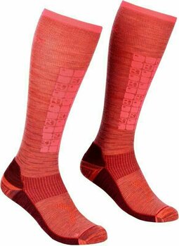 Lyžiarske ponožky Ortovox Ski Compression Long W Blush 39-41 Lyžiarske ponožky - 1