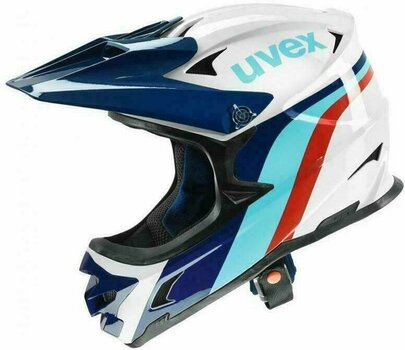Cyklistická helma UVEX HLMT 10 Bílá-Modrá 60-62 Cyklistická helma - 1