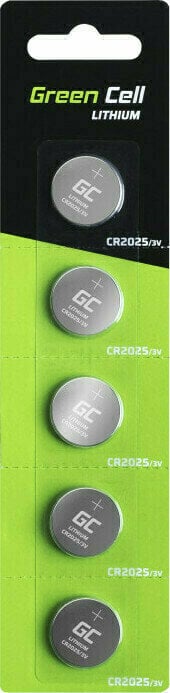 Baterie Green Cell XCR04 5x Lithium CR2025 Baterie