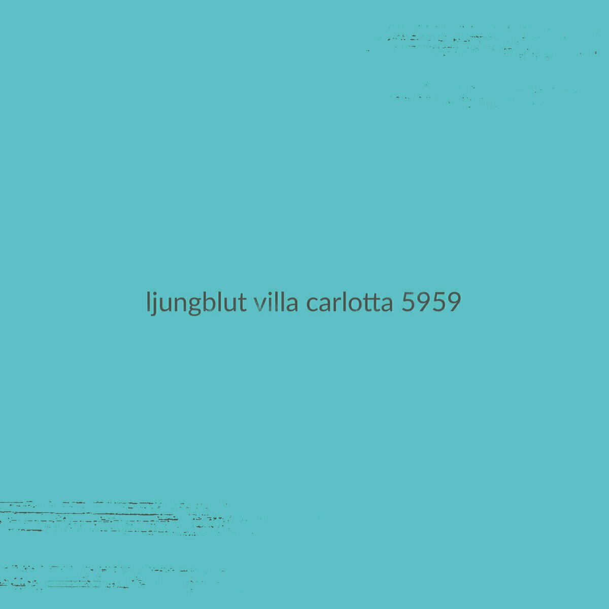 LP Ljungblut - Villa Carlotta 5959 (Turquoise Coloured) (LP)