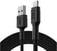 USB kabel Green Cell KABGC18 PowerStream USB-A - Lightning 200cm Črna 200 cm USB kabel