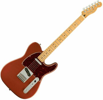E-Gitarre Fender Player Plus Telecaster MN Aged Candy Apple Red - 1
