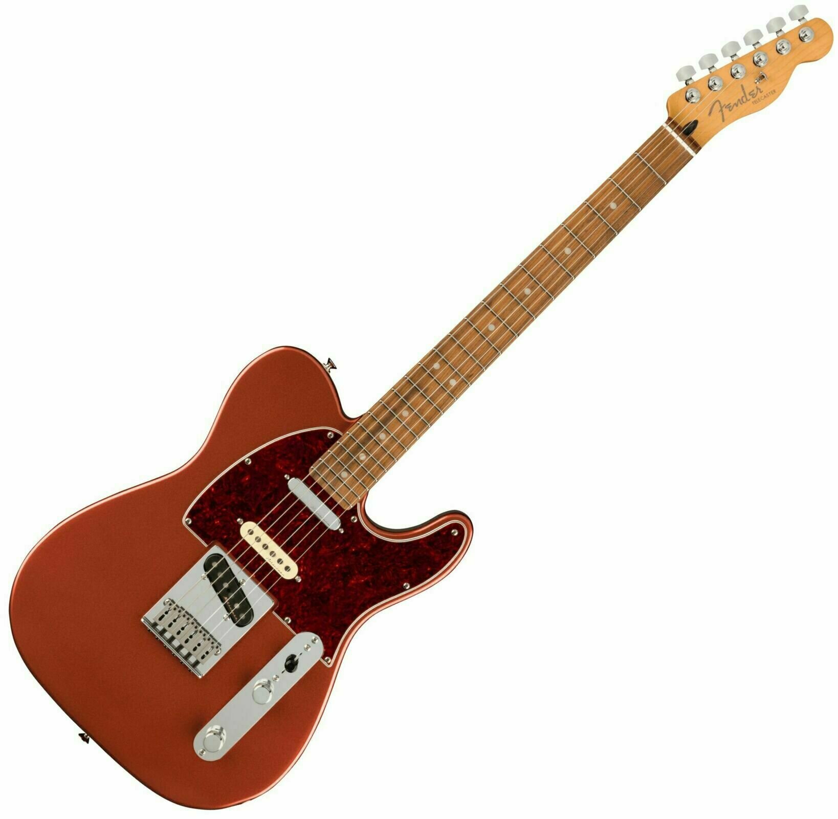 Electric guitar Fender Player Plus Nashville Telecaster PF Aged Candy Apple Red
