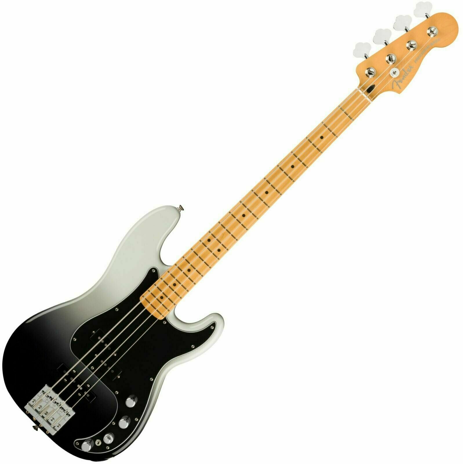 Elektrická basgitara Fender Player Plus Precision Bass MN Silver Smoke