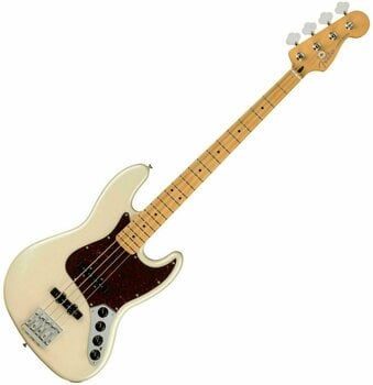 Basse électrique Fender Player Plus Jazz Bass MN Olympic Pearl - 1
