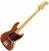 E-Bass Fender Player Plus Jazz Bass MN Aged Candy Apple Red