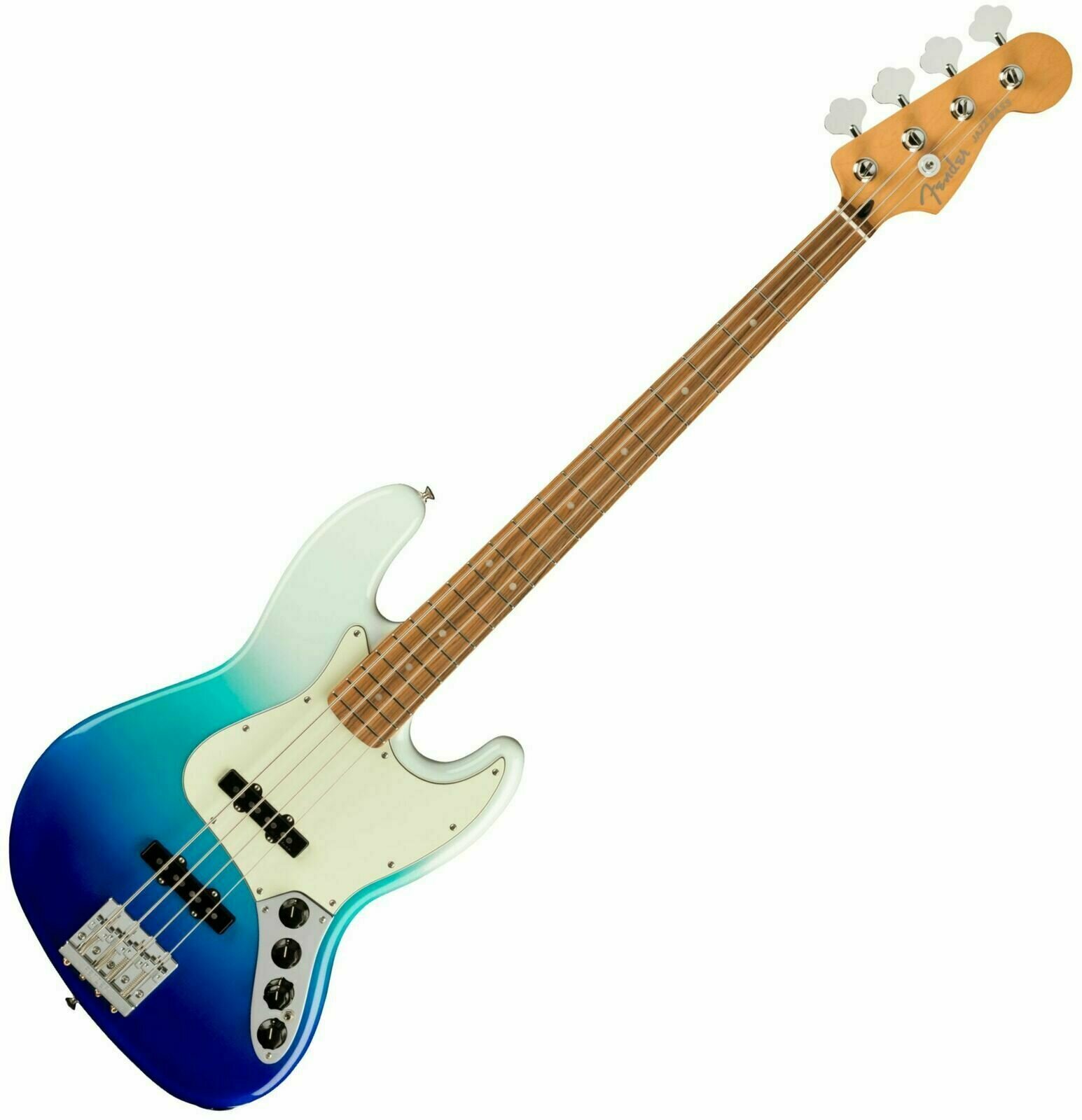 Bajo de 4 cuerdas Fender Player Plus Jazz Bass PF Belair Blue Bajo de 4 cuerdas