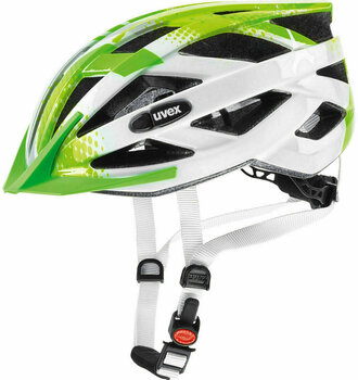 Kid Bike Helmet UVEX Air Wing Lime/White 52-57 Kid Bike Helmet - 1