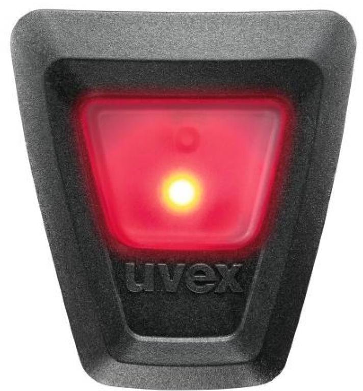 Acessório para capacete de bicicleta UVEX Plug-In LED Xb052 Black Acessório para capacete de bicicleta