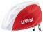 Pyöräilykypärän lisävaruste UVEX Rain Cap Bike Red-Valkoinen S/M Pyöräilykypärän lisävaruste
