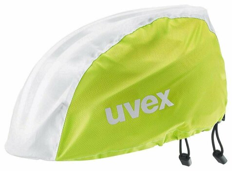 Acessório para capacete de bicicleta UVEX Rain Cap Bike Lime/White S/M Acessório para capacete de bicicleta - 1