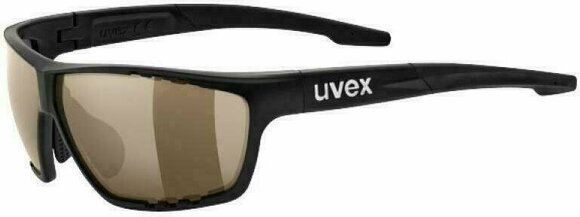 Gafas de ciclismo UVEX Sportstyle 706 CV Black Mat Daily - 1
