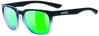 UVEX LGL 35 CV Black Mat Clear-Colorvision Mirror Green Daily S3 UVEX LGL 35 CV Black Mat Clear-Colorvision Mirror Green Daily S3