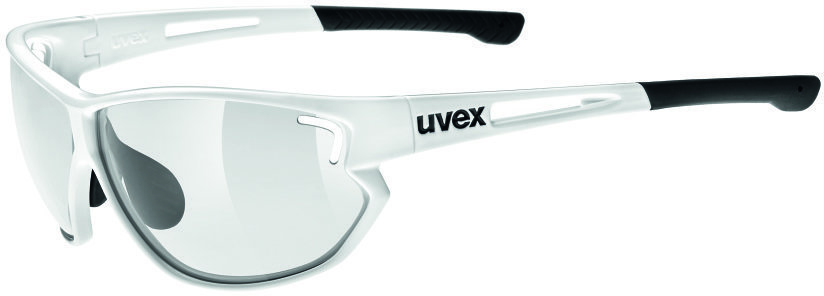 Fahrradbrille UVEX Sportstyle 810 V White-Variomatic Smoke S0-S3