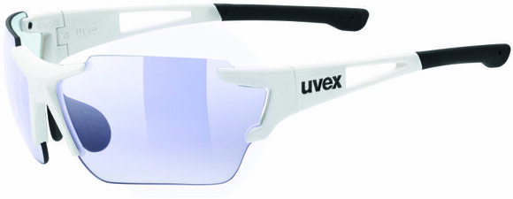 Cycling Glasses UVEX Sportstyle 803 Race VM White/Litemirror Blue Cycling Glasses - 1