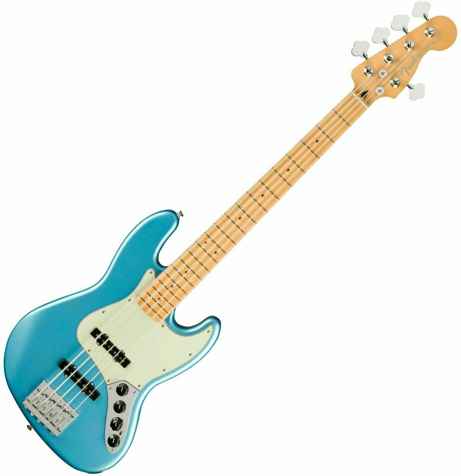 5-saitiger E-Bass, 5-Saiter E-Bass Fender Player Plus Jazz Bass V MN Opal Spark