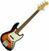 5-saitiger E-Bass, 5-Saiter E-Bass Fender Player Plus Jazz Bass V PF 3-Tone Sunburst