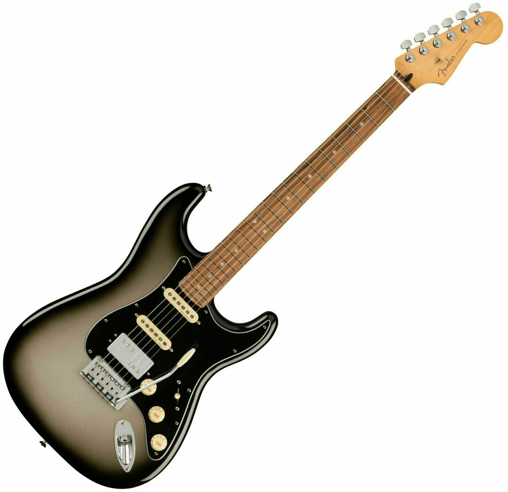 Електрическа китара Fender Player Plus Stratocaster HSS PF Silverburst