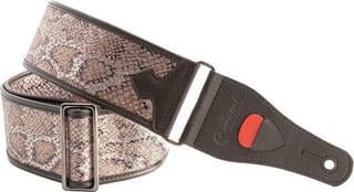 Kytarový pás RightOnStraps Glitter Snake Kytarový pás Snakeskin
