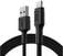 USB kabel Green Cell KABGC21 PowerStream USB-A - Lightning 120cm Črna 120 cm USB kabel