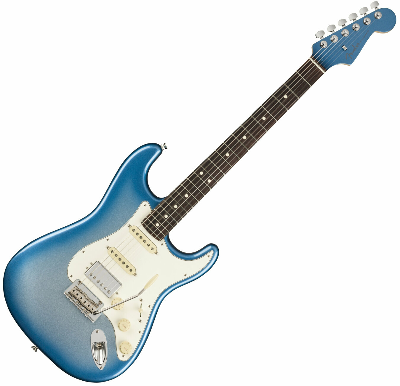 Elektrische gitaar Fender American Showcase Stratocaster Sky Blue