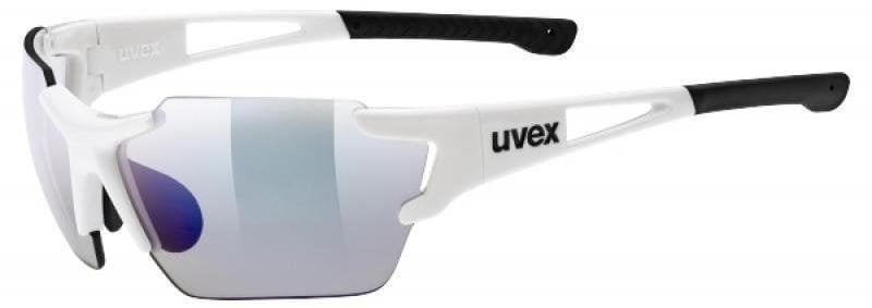 Kerékpáros szemüveg UVEX Sportstyle 803 Race VM Small White/Blue Kerékpáros szemüveg