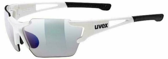 Cycling Glasses UVEX Sportstyle 803 Race VM Small White/Blue Cycling Glasses - 1