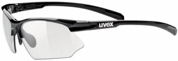 Cycling Glasses UVEX Sportstyle 802 V Black/Smoke Cycling Glasses (Just unboxed) - 1