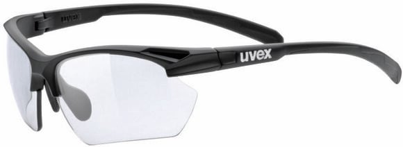 Cyklistické brýle UVEX Sportstyle 802 V Small Black Mat/Smoke Cyklistické brýle - 1