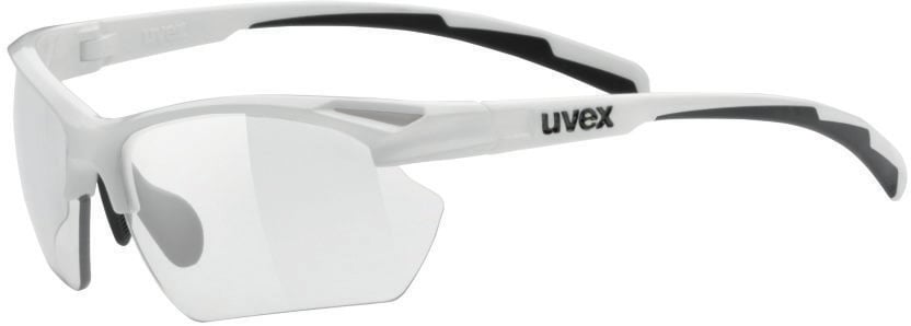 Occhiali da ciclismo UVEX Sportstyle 802 V Small White/Smoke Occhiali da ciclismo